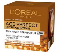 L'Oréal Paris - Age Perfect - Nutrition Intense - Soin Jour Réparateur - Anti-Relâchement & Nutrition - Peaux Matures - 50 mL