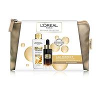 L'Oréal Paris Age Perfect Renaissance Cellulaire - Bolsa de regalo con suero facial y leche limpiadora, tratamiento revitalizante y antienvejecimiento, 30 ml + 200 ml