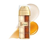 L'Oréal Paris Age Perfect Serum Le Duo - Tratamiento antiedad con péptido de colágeno, vitamina B3 y CG, suavizante y antienvejecimiento de la piel, suero facial 2 en 1, 1 x 30 ml