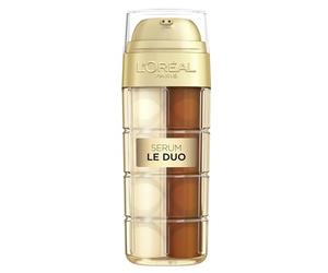 L'Oréal Paris Age Perfect Serum Le Duo - Tratamiento antiedad con péptido de colágeno, vitamina B3 y CG, suavizante y antienvejecimiento de la piel, suero facial 2 en 1, 1 x 30 ml