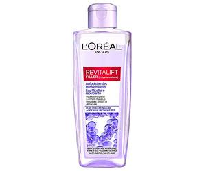 L'Oréal Paris - Agua micelar para mujer, para una piel hidratada y refrescada después de la limpieza con ácido hialurónico puro, Revitalift Filler, 1 x 200 ml