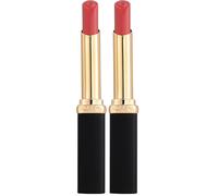 L'Oréal Paris Barra de Labios Color Riche Intense Volume Mate tono 241 CORAL IRREVERE (Paquete de 2)