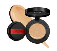 L'Oréal Paris Base de Maquillaje Infallible, Hasta 24H* de Duración, Fórmula Ligera y Transpirable, Inspirada en Belleza Coreana, Apta para Pieles Sensibles, Fresh Wear Cushion, Tono: 220