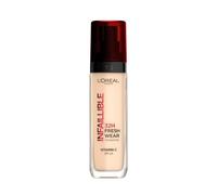 L'Oréal Paris, Base de maquillaje Líquida Infaillible 32h Fresh Wear, Para todo tipo de piel, Larga duración, Tono: Porcelaine (15), 30 ml