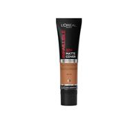 L'Oréal Paris - Base de maquillaje mate de alta cobertura, Resistente al agua - De larga duración - Ligera y matificante - SPF 25 - Infaillible 32H Matte Cover - Tono: 320 Rosa - 30 ml
