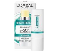 L'Oréal Paris Bright Reveal - Palo anti UV SPF50+ antimanchas, vitamina E, 9 ml