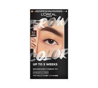 L'Oréal Paris Brow Color Tinte Semipermanente de Cejas, 3.0 Dark Brunette | Hasta 5 Semanas de Duración, Resultados desde 5 Minutos, Sin Amoniaco, Efecto Relleno Natural, Fácil de Aplicar, Brow Color