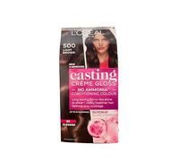 L'Oréal Paris casting Creme Gloss Color Care pelo, 500 marrón claro
