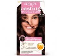 L'Oréal Paris Casting Natural Gloss 423 Casting - Brillo natural, color marrón