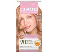 L'Oréal Paris Casting Natural Gloss, Baño de color y brillo, Cobertura óptima, Con Acondicionador Nutritivo con Miel, Sin Amoniaco, Color: Rubio Muy Claro Vainilla 923