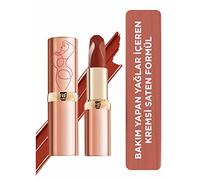 L'Oréal Paris Color Riche - Lápiz labial liso satinado, pigmento puro hidratante, con omega 3 y vitamina E, 182 Extreme
