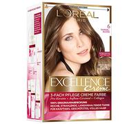 L'Oréal Paris Coloración permanente, 6 Rubio Oscuro - 172 ml