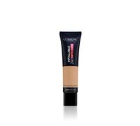 L'Oreal Paris Cover Base líquida, con 4% de niacinamida, larga duración, acabado natural, disponible en 20 tonos, SPF 25, cubierta mate infalible 32H, tono 290, 30 ml