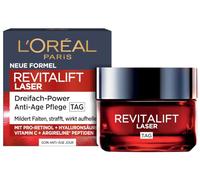 L'Oréal Paris - Crema reafirmante de día antiarrugas, 50 ml | Con pro-retinol, ácido hialurónico y vitamina C, hidratante y láser Revitalift
