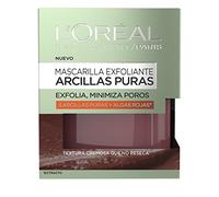 L'Oreal Paris Dermo Expertise Arcillas Puras Mascarilla Purificante, Tono: Roja - Total 50 ml