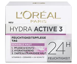 L'Oreal Paris Dermo Expertise "Hydra Activo 3" Hydrafresh Crema para piel seca y sensible 50 ml