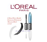 L'Oreal Paris Doble Extensión Impermeable Rímel Negro