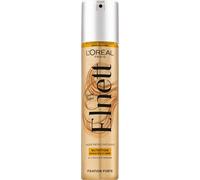 L'Oréal Paris Elnett Satin Laca de fijación fuerte para cabello seco | 48 horas indetectable, protege de la humedad, sin silicona, 6 ingredientes, movimiento natural