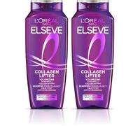 L'Oreal Paris Elseve Collagen Lifter Champú de volumen para cabello fino sin volumen de 400 ml (Paquete de 2)