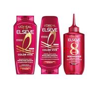 L'Oréal Paris Elseve Color Vive Routine - Protector para el cabello, color