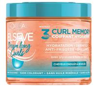 L'Oréal Paris - Gel de peinado hidratante para 3 días Curl Memory para cabello rizado - Hidratante rizos - Aceite de ricino - Sin silicona - Elseve Dream Long Curls - 400 ml
