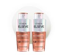 L'ORÉAL PARIS Elseve Fiber Booster Champú Anticaída para el cabello adelgazante, sin sulfatos, previene la caída del cabello y redensificado, enriquecido con Aminexil-R, para hombres y mujeres, 2