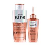 L'Oréal Paris Elseve Fiber Booster Duo Anticaída Estimula el Crecimiento - Aumenta la densidad del cabello - para hombres y mujeres - Champú sin sulfatos + suero de crecimiento