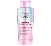 L'Oréal Paris Elvital Glycolic Gloss Champú para cabello opaco y opaco, acondicionador y alisado del cabello, sellador para mejorar la calidad del cabello, regenerador, con ácido glicólico, 200 ml