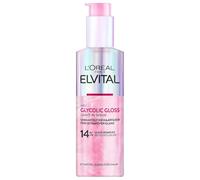 L'Oréal Paris Elvital Glycolic Gloss Serum para cabello opaco y opaco, cuidado del cabello para una suavidad intensa y brillo definitivo, con ácido glicólico, 150 ml
