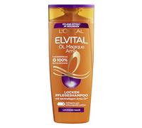 L'Oréal Paris Elvital Oil Magique Amla Champú para cabello rizado, con rico aceite Amla para rizos definidos y vibrantes, 300 ml