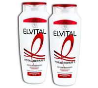 L'ORÉAL Paris Elvital Total Repair 5 - Champú reparador (2 unidades, 300 ml)