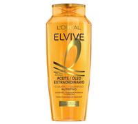 L'Oreal Paris Elvive Aceite Extraordinario Champú Nutritivo para Pelo Seco, 285 ml (Paquete de 1)