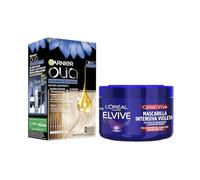 L'Oréal Paris Elvive Color Vive Violeta Champú + Mascarilla Pelo Teñido | Matiza el Color, Protege el Brillo, Filtro UV, Ayuda a Prolongar la Intensidad del Color