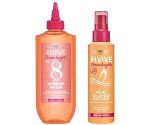 L'Oréal Paris Elvive Dream Duo - Tratamiento de Agua Maravillosa y Spray Protector Anticalórico