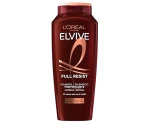 L'Oreal Paris Elvive Full Resist Champú Fortificante para Pelo Frágil con Tendencia a Caerse, Aloe vera, Negro, 400 ml : Amazon.es: Belleza