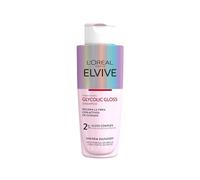 L'Oréal Paris Elvive Glycolic Gloss Champú Sin Sulfatos, Pelo Suave, 200ml | Para Pelo Poroso y Sin Brillo, Champú Sin Sulfatos Con Ácido Glicólico, Sella La Cutícula y Repara la Fibra Capilar