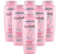 L'Oreal Paris Elvive Glycolic Gloss - Champú ultraaclarador con ácido glicólico, 300 ml, para cabello opaco o opaco (6)