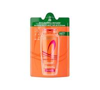 L'Oréal Paris Elvive Repair Shampoo para cabello largo y liso, cabello regenerado y largo sin doble punta, con queratina y aceite de ricino, longitud de ensueño, 250 ml