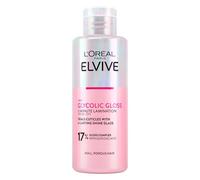 L'Oréal Paris Elvive - Tratamiento de plastificación para cabello opaco y poroso, 5 min, sedoso con ácido glicólico, sin sulfatos, brillo glicólico, 200 ml