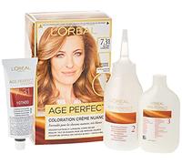 L'Oréal Paris - Excellence Age Perfect - Coloration Permanente Cheveux Matures & Très Blancs - Nuance 7,31 Blond Caramel