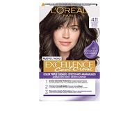 L'Oreal Paris Excellence Cool Creme Tinte Permanente, Tono 4.11 Castaño Ceniza Intenso 260 g