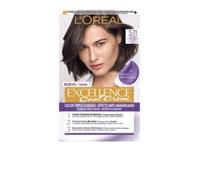 L'Oreal Paris Excellence Cool Creme Tinte Permanente, Tono 5.11 Castaño Claro Ceniza Intenso, 260 g (Paquete de 1)