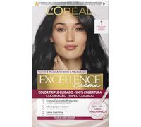L'Oréal Paris Excellence Crème Tinte Permanente, 1 Negro