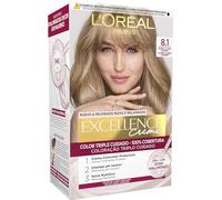 L'Oréal Paris Excellence Crème Tinte Permanente, 8.1 Rubio Claro Ceniza