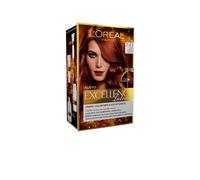 L'Oreal Paris Excellence Intense Tinte Crema, Color 7.43 Rubio Cobrizo Dorado, 60 ml (Paquete de 1), El embalaje puede variar