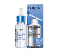 Suero antienvejecimiento L'Oréal Paris para aliviar las arrugas, suero hidratante antienvejecimiento para la piel con glicerina y vitamina C, experto en colágeno, 30 ml