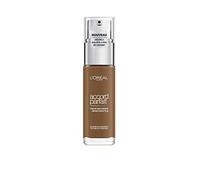 L'Oréal Paris - Fond de Teint Fluide Accord Parfait - Peaux Sèches à Normales - Teinte : Doré Foncé (10.D) - 30 ml - Nouvelle formule enrichie en acide Hyaluronique et Aloé Vera
