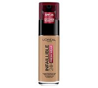 L'Oréal París - Infallible 24H Fresh Wear, Base de Maquillaje de Larga Duración, Tono 290 Ambre Doré - 30 ml