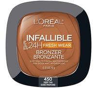 L'Oréal Paris, Freshwear - Bronceador mate suave, color 450, 9 g