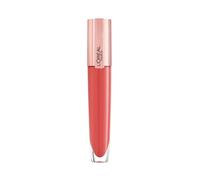L'Oréal Paris Glänzender Lipgloss für maximales Volumen, Pflegende Wirkung, Mit Hyaluronsäure und Kollagen-AS-Fragmenten, Glow Paradise Brilliant Signature Plump-in-Gloss, Nr. 410 I Inflate